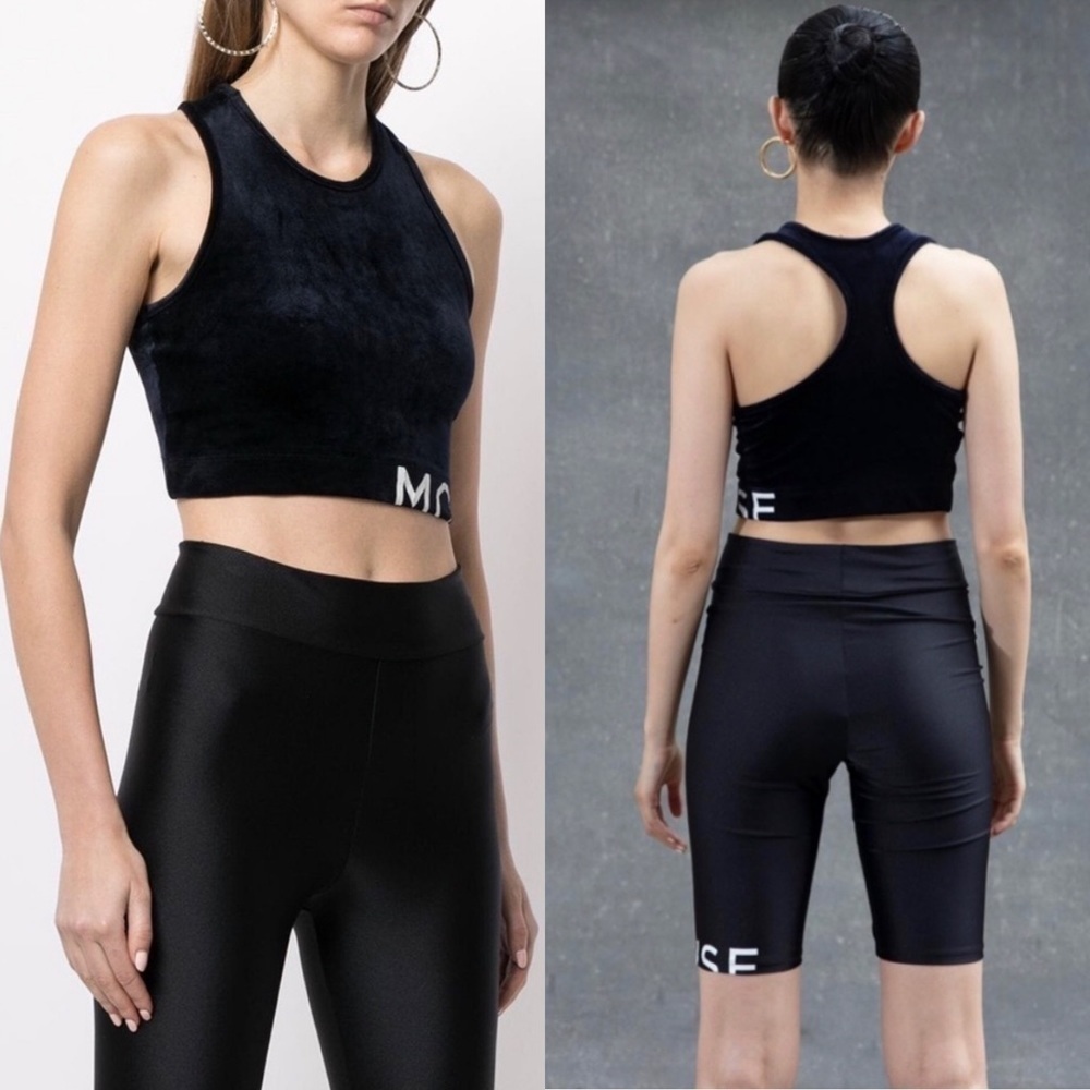 NWT MONSE Racerback Crop Top
